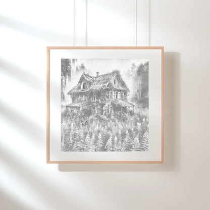 Abandoned House | Dot Painting Kit